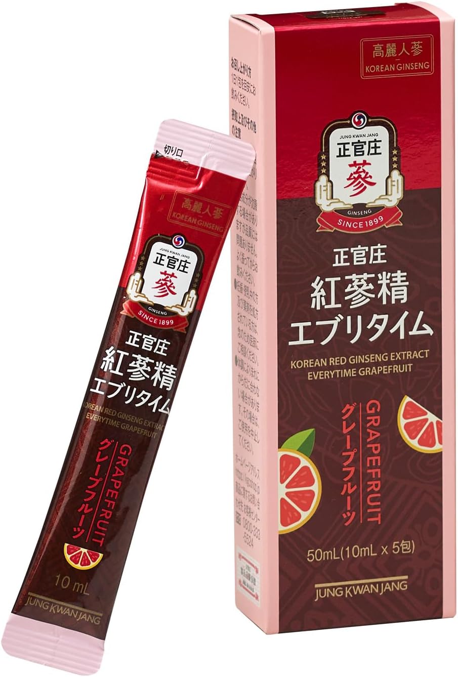 正官庄(ジョンガンジャン) 紅参精エブリタイム グレープフルーツ 高麗人参 サプリ 朝鮮人参 ... – POWERFUL CARE INNER BEAUTY