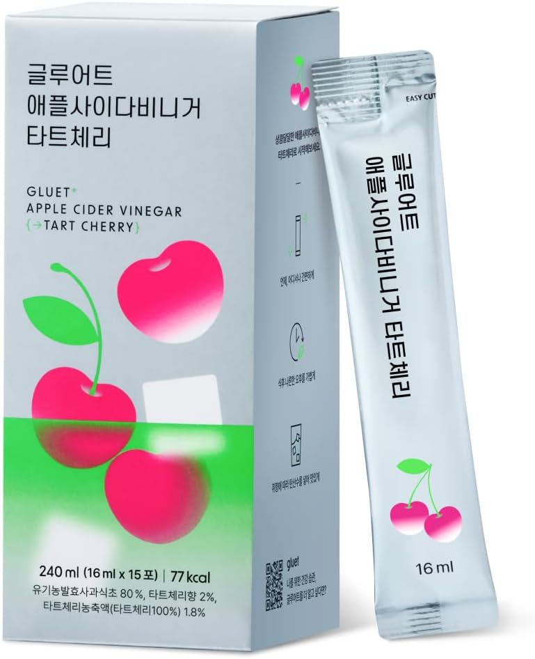【Gluet(グルアート)】アップルサイダービネガー 16ml x 15ea,240ml (パ... – POWERFUL CARE INNER BEAUTY